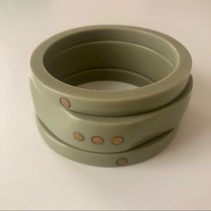 Anthropologie stacking bangle bracelets